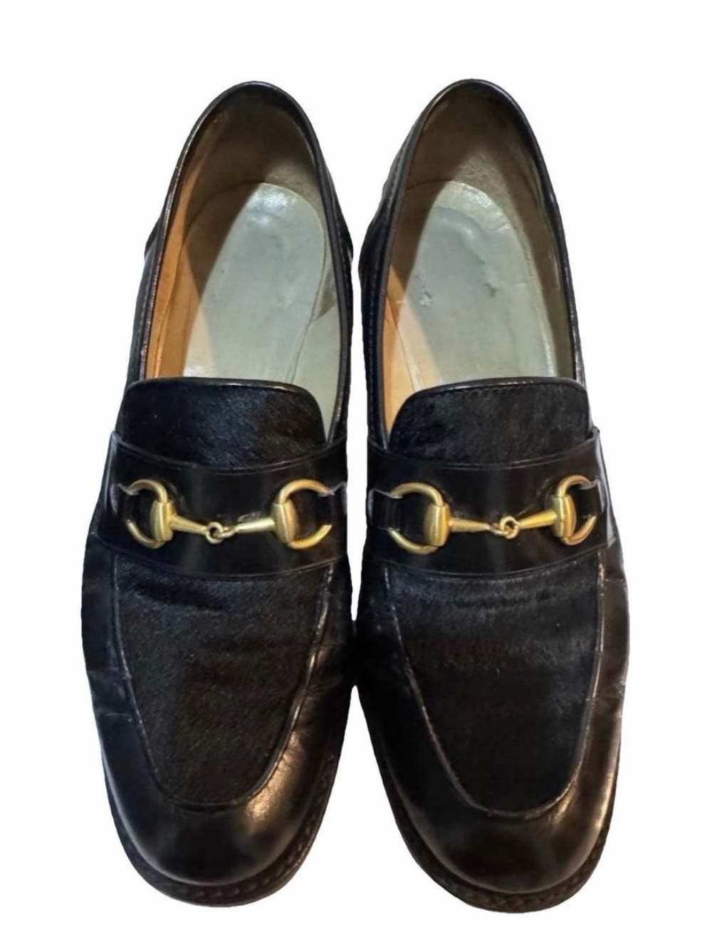 Gucci Women’s Leather Horsebit Loafers